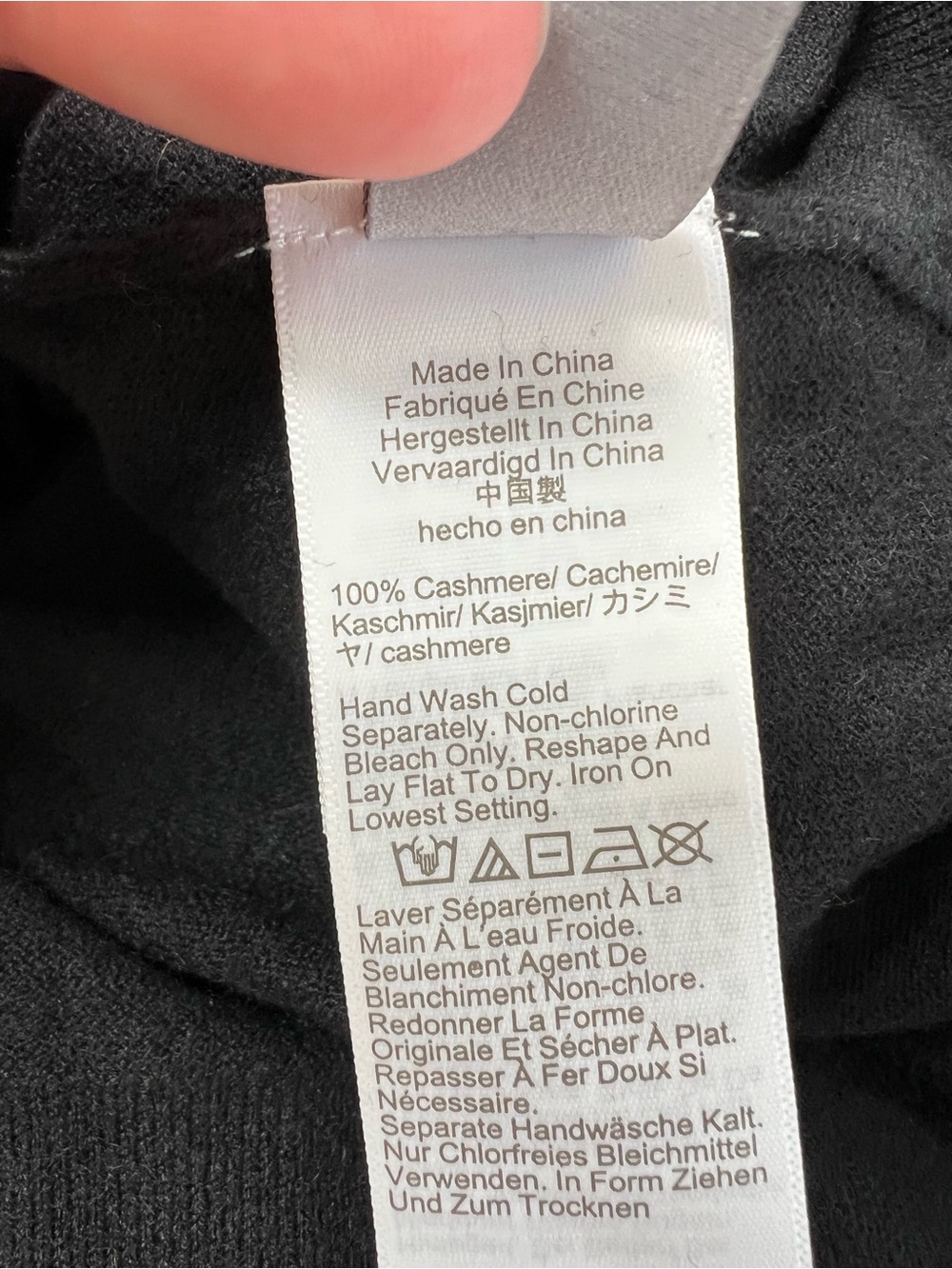 J. Crew Featherweight cashmere cardigan in Black Size Medium - Picture 9 of 10